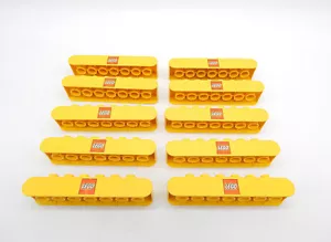 LEGO Duplo abgerundete gelbe Bausteine (10 Stück) - Vintage - Bild 1 von 3