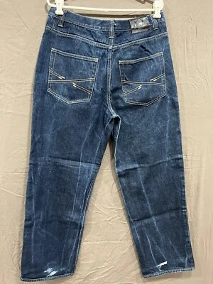 Pantalones de mezclilla rectos holgados vintage ReVerb para hombre 34x34 Y2K Foto 1 de 4