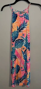 Lilly Pulitzer Margot Ananas Schaukelkleid Goombay zertrümmert Größe XS gebraucht - Bild 1 von 7