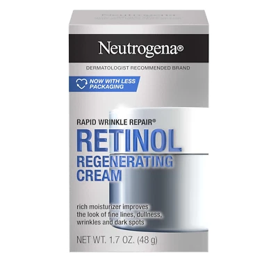 Hidratante Facial Retinol 1,7 oz, Creme Antienvelhecimento com Ácido Hialurônico e Clareador - Imagem 1 de 4