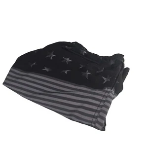 True Nation Mens 1XL (40x9.5) Black Flag 14.5" Inseam Board Shorts - Picture 1 of 6