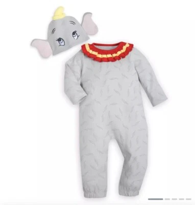 NUEVO CON ETIQUETAS: Disfraz Dumbo Disney Talla 3-6 Meses Foto 1 de 4