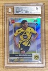 Jude Bellingham 2020-21 Topps Chrome Bundesliga Refractor BGS 9 RC