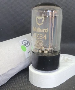 valve tube rectifier Mullard GZ34 5AR4 , Balanced, TSF, Valvola, Röhre, Valvula - Picture 1 of 12
