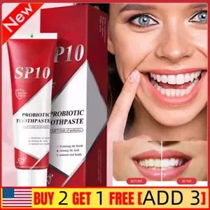 Cophksu Sp10 Dentifricio Probiotico,Sp10 Dentifricio Ultra Sbiancante,Pasta Dentale - Foto 1 di 15