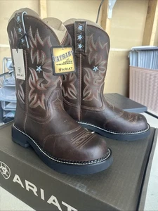 Ariat 10001132 Womans 8B Medium Driftwood Brown Probaby Western Boot - Picture 1 of 11