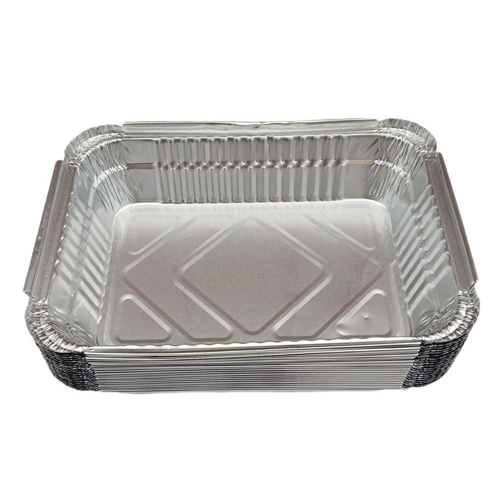 Heavy Duty Aluminium Baking Tray / Roasting Dish - 470mm X 356mm X 19mm Deep (Catering Size)