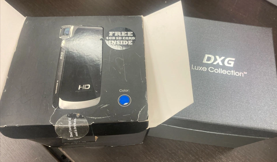 Open Box DXG Luxe Collection DXG-5C8V HD 1080P 5.0 Megapixel Camcorder - Image 1 of 4