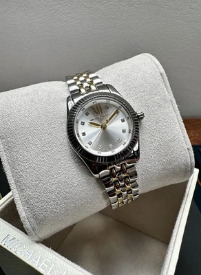 Michael Kors Lexington Gold & Silver Ladies Small 26mm Bracelet Watch Mk4740 - Image 1 of 4