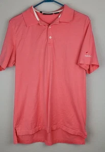 Bobby Jones Performance Men's Medium Salmon Golf Polo Shirt Pima Cotton - Picture 1 of 5