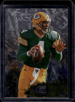1996 Fleer Metal #45 Brett Favre Green Bay Packers - Image 1 of 2