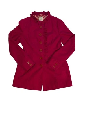 Gabardina de tul para mujer talla XL rosa granate excelente estado Foto 1 de 4