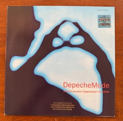 Depeche Mode – World In My Eyes / Happiest Girl / Sea Of Sin - 12" Vinyl, EX - Image 1 of 4