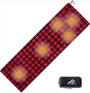 5 Heating Zones Heated Sleeping Bag Liner with USB, Portable and Warm Comfort - Picture 1 of 7