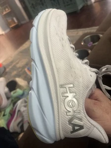 HOKA ONE CLIFTON 9 NIMBUS CLOUD/ICE WATER RUNNING SHOES WOMEN'S SIZE 12 B New - Picture 1 of 12