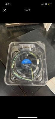Intel heat sink and 3.5 inch fan - Image 1 of 2
