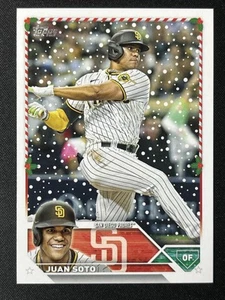 2023 Topps Holiday #H199 Juan Soto San Diego Padres - Imagen 1 de 2