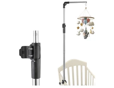 Держатель мобильный Frebuta для детской кроватки телескопический 32-55 дюймов подлокотник - Изображение 1 из 4