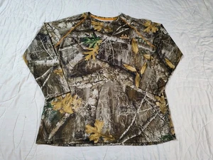 Realtree No Fly Zone Shirt Mens XL Long Sleeve Lightweight Camo - Picture 1 of 7