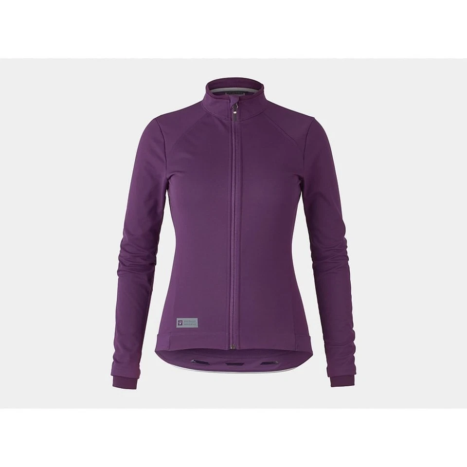 BONTRAGER VELOCIS DAMEN SOFTSHELL FAHRRADJACKE - Mulberry - SMALL