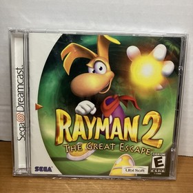 Rayman 2 The Great Escape Sega Dreamcast Factory Sealed New 2000
