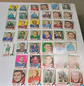(39) Tarjetas coleccionables Topps Hockey 1969-70 sin clasificar buen estado limpio  - Imagen 1 de 10