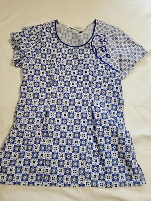 Womens Small Baby Phat Medical Scrub Top - Image 1 of 3