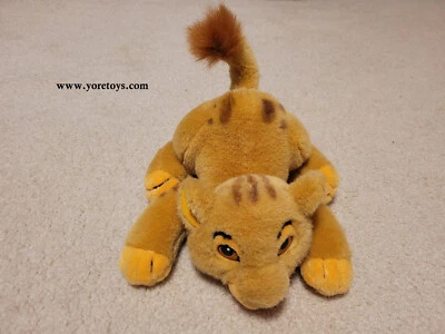 Disney Young Pouncing Simba the Lion King Plush Stuffed Animal The Disney Store - Image 1 of 3