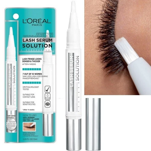 L'Oreal Lash Serum Solution,.5oz / 15ml FULL SIZE NEW WITH BOX - Image 1 of 1