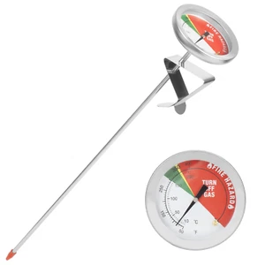 Deep Fryer Thermometer with Pot Clip, Instant Read Meat Cooking Thermometer - Picture 1 of 12