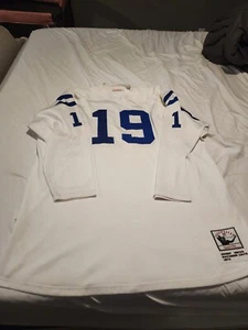 100% Authentic Mitchell & Ness 1970 Baltimore Colts Johnny Unitas Jersey Sz 60 - Picture 1 of 4