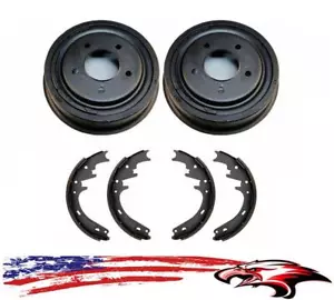Drums Brake Shoes for 76-99 Ford Econoline E150 Rear Balanced 11 1/32 X 2 1/4 - Picture 1 of 7