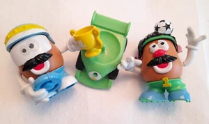 Playskool Mr Potato Head Little Taters Big Adventures Footballer & Racing Driver - Picture 1 of 7