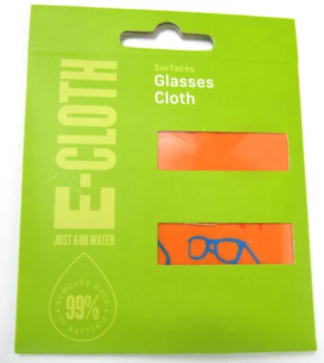 Gafas de tela electrónica paño suave limpieza acabado sin rayas 7 x 7 naranja H1 Foto 1 de 4