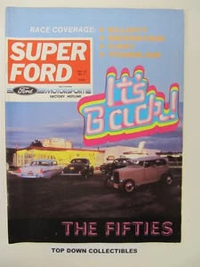 Super Ford Magazine August 1985 Kenny Bernstein, Budweiser King NOS - Imagen 1 de 2
