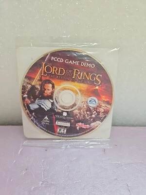 Lord Of The Rings The Return Of The King PC Demo Brand New Never Opened Kelloggs - Image 1 of 4