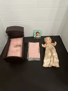 American Girl Doll Felicity Sister Baby Polly & Cradle Rare NIB - Picture 1 of 21