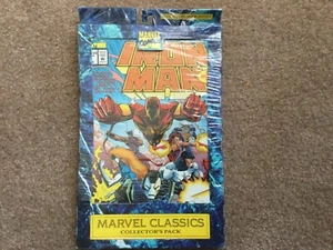 Marvel Classic Collector's Pack 1994 IRONMAN/WAR MACHINE 3 COMICS w/Inserts NEW! - Picture 1 of 8