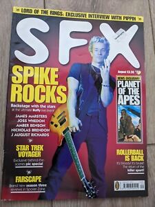 SFX Magazine August 2001 - Buffy/Star Trek Voyager/Farscape/LOTR