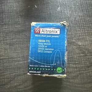 Altronix RBSN-TTL Relay Module 12VDC Or 24VDC  - Picture 1 of 2