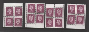 CANADA 926A  matched set corner block MNH 36 cent plum - Picture 1 of 1
