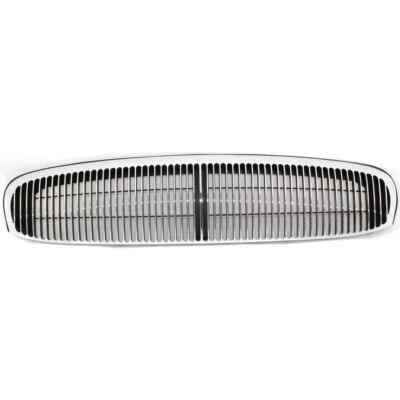 Grille For 97-2004 Buick Park Avenue Chrome Shell w/ Black Insert Plastic - Image 1 of 4