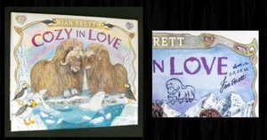 COZY IN LOVE - SIGNED - by Jan Brett with Sketch + Jan's Cozy Pamphlet! - Imagen 1 de 7