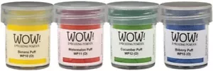 Wow! Embossing Powder - Fruit Puffs Quad 4/PK - Picture 1 of 6