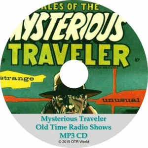 Mysterious Traveler Old Time Radio Shows OTR MP3 On CD 81 Episodes - Imagen 1 de 1