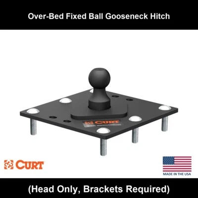 CURT 1999-2006 Chevrolet Silverado 1500 All Over-Bed Fixed Ball Gooseneck Hitch - Image 1 of 4
