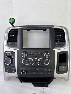 RAM 1500 2500 3500 CENTER DASH RADIO CLIMATE AC CONTROL TOWING ASSEMBLY OEM - Image 1 of 4