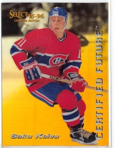 1995-96 Select Certified Future #5 Saku Koivu - Picture 1 of 2