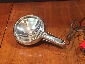Vintage Electroline Series Handheld Car Automotive Spotlight Chrome - Picture 1 of 7