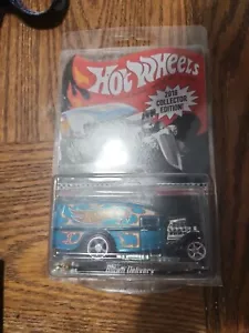 Hot Wheels RLC 2016 Collector Edition Mail-in Blown Delivery Teal Real Riders - Picture 1 of 1